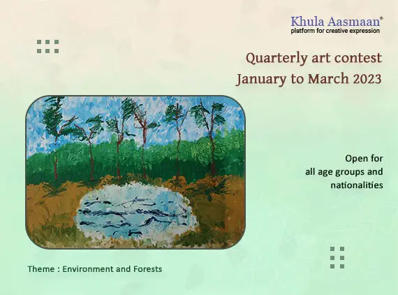 Khula Aasmaan Quarterly art contest - Jan to March 23