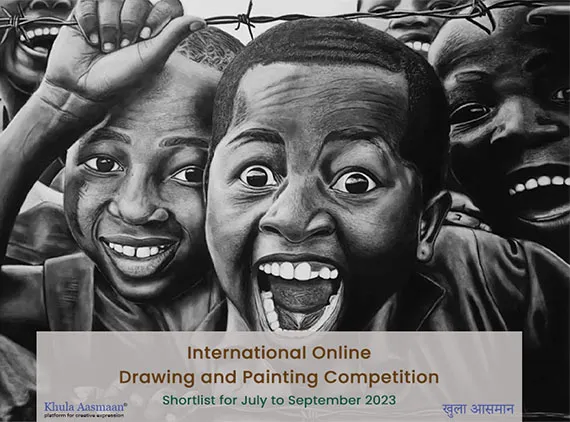 Khula Aasmaan Quarterly art contest result - July to Sept 23